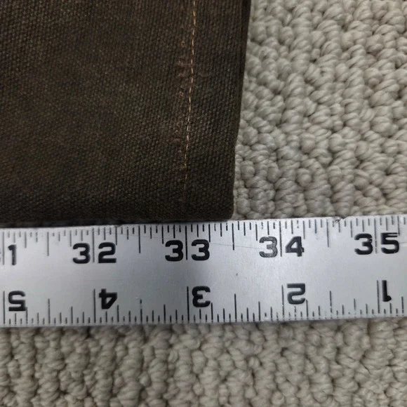 VTG 90s Carhartt WU142 Five-Pocket Pants Mens‎ Brown 44x34 USA MADE UNION